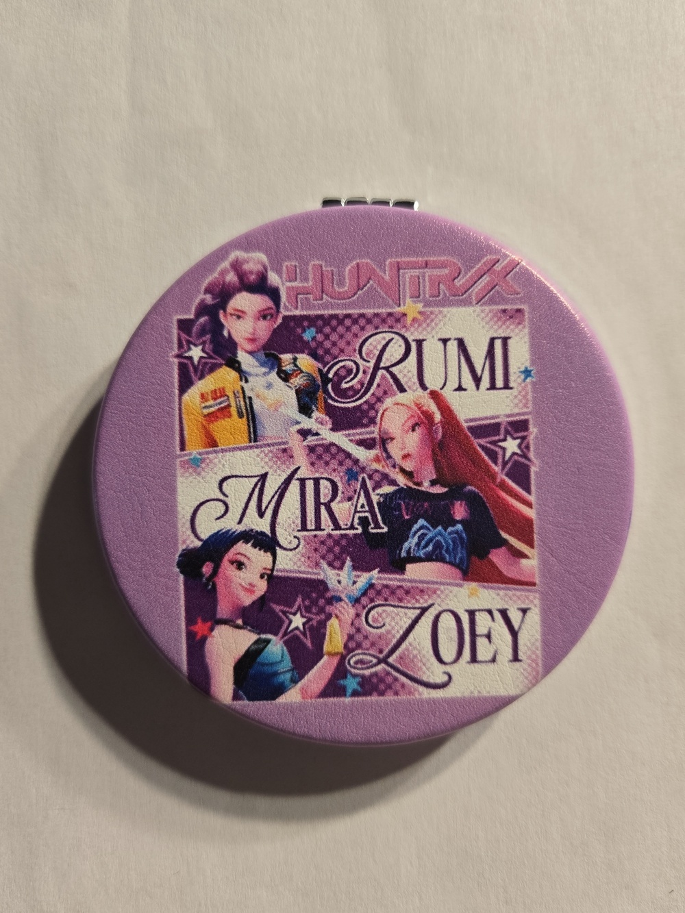 Demon Hunters K-Pop Inspired Round Mirror